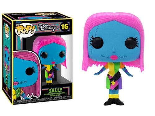 Pop Disney Nightmare Before Christmas 3.75 Inch Action Figure - Sally Blacklight #16