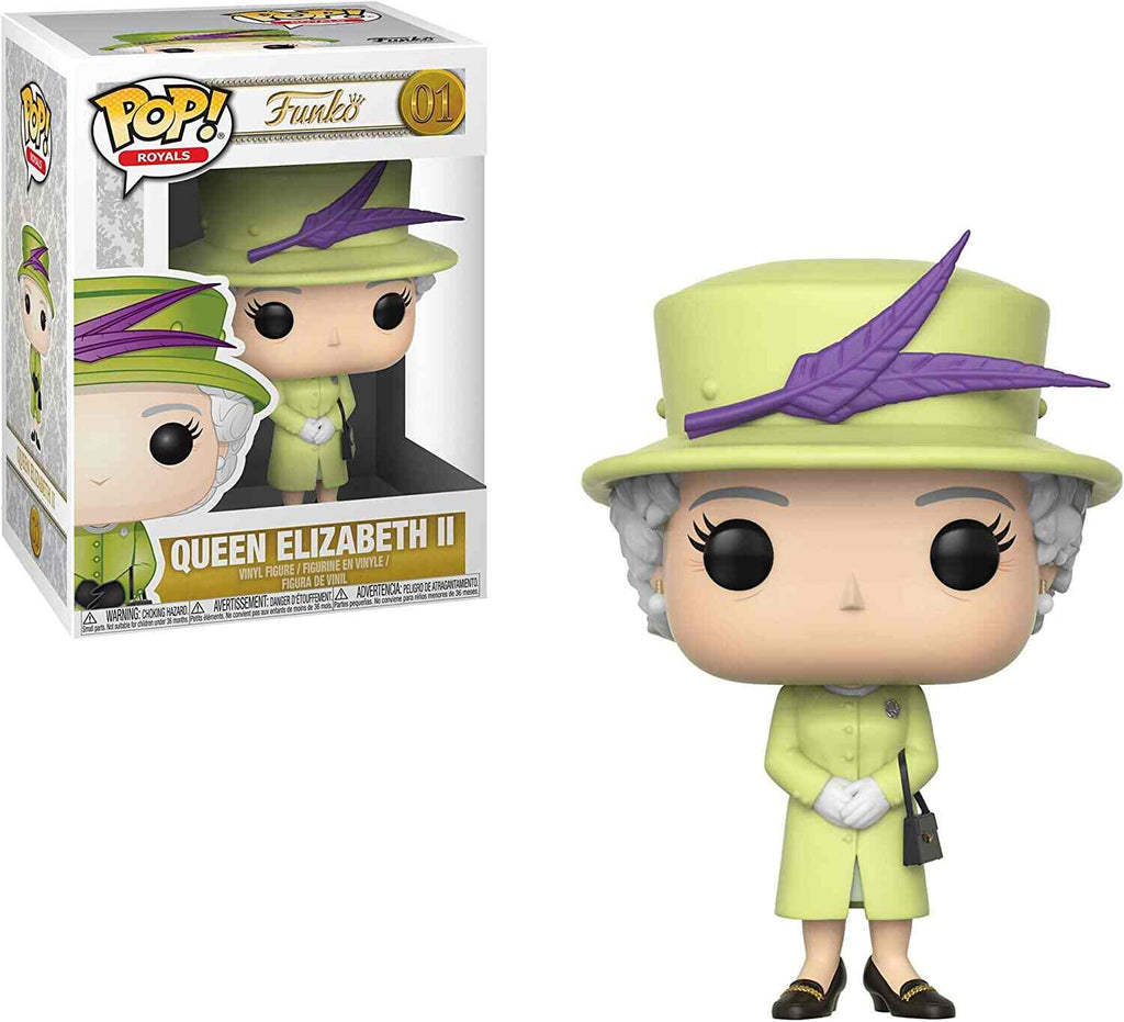 Pop Royals 3.75 Inch Vinyl Figure - Queen Elizabeth II #01