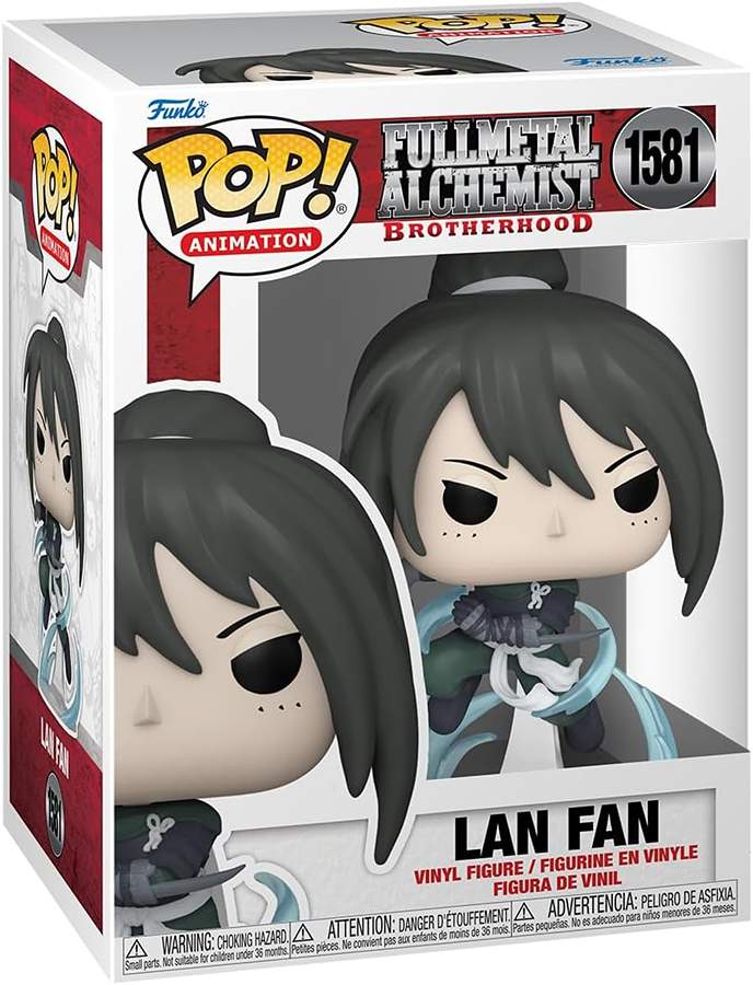 Pop Animation Fullmetal Alchemist (Brotherhood) 3.75 Inch Vinyl Figure - Lan Fan (Ninja) #1581