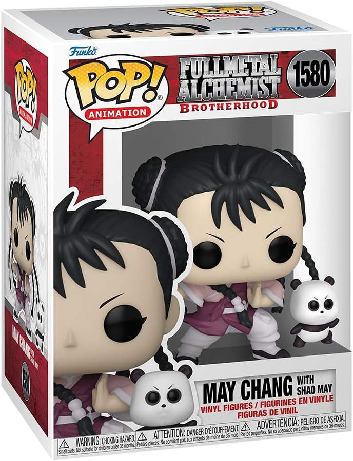 Pop Animation Fullmetal Alchemist (Brotherhood) 3.75 Inch Vinyl Figure - May Chang with Shao May #1580