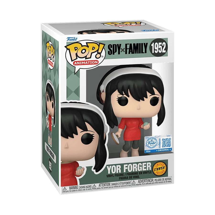 Pop Animation Spy X Family 3.75 Inch Vinyl Figure - Yor Forger Chalice Chase (Exclusive) #1952
