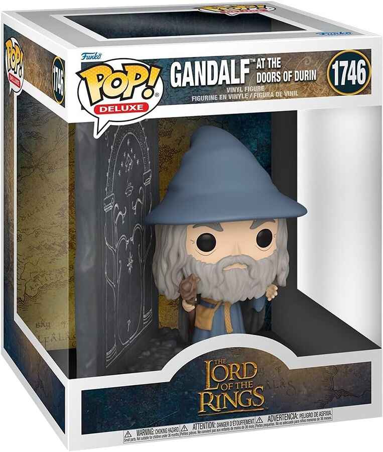 Pop Movies Deluxe The Lord of the Rings 6 Inch Vinyl Figure - Gandalf at the Doors of Durin #1746
