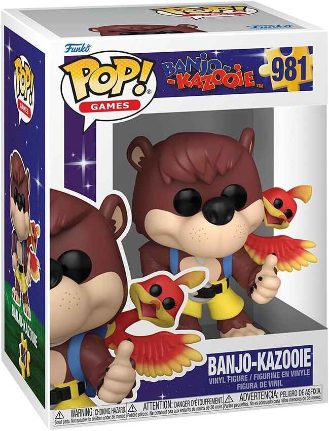 Pop Games Banjo-Kazooie 3.75 Vinyl Figure - Banjo Kazooie #981