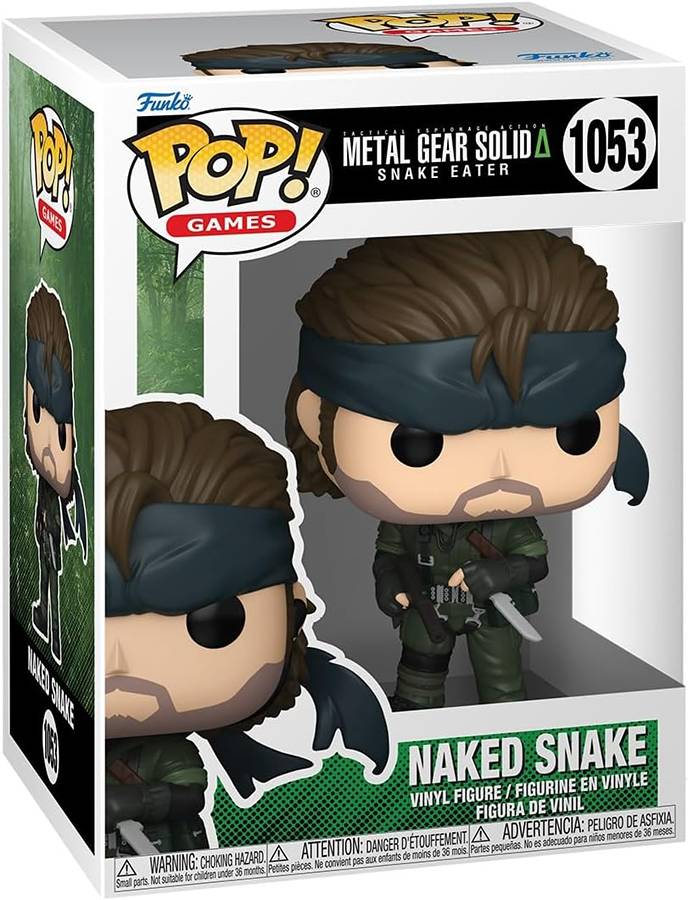 L GEAR SOLID: SNAKE EATER 販促ＰＯＰ Pop Games Metal Gear Solid (Snake Eater) 3.75 Inch Vinyl