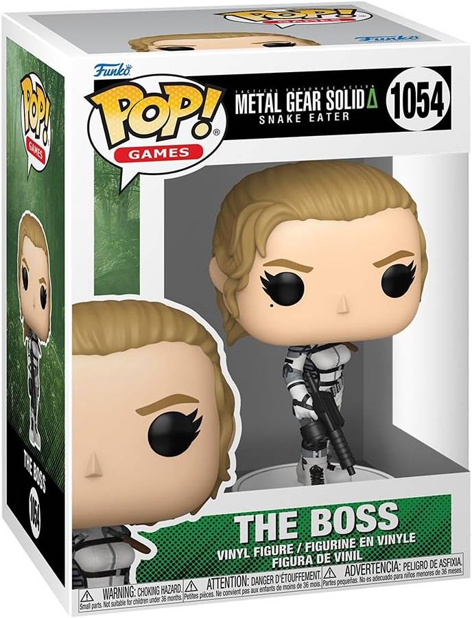Pop Games Metal Gear Solid (Snake Eater) 3.75 Inch Vinyl Figure - The Boss #1054