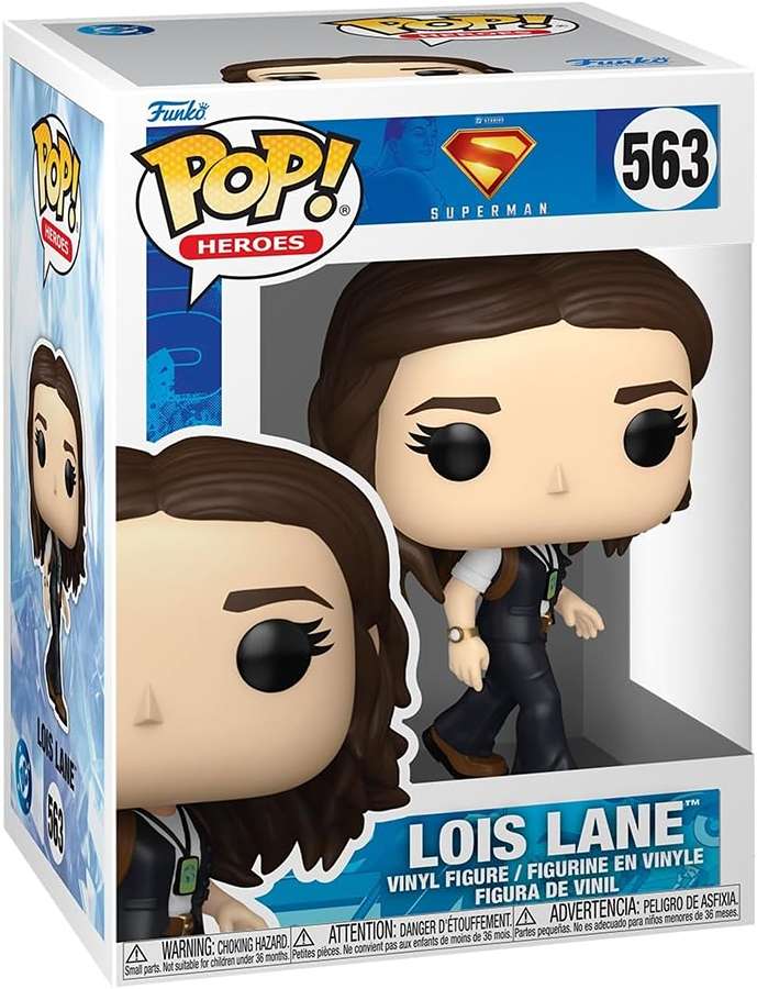 Pop Heroes Superman 2025 Movie 3.75 Inch Vinyl Figure - Lois Lane #563