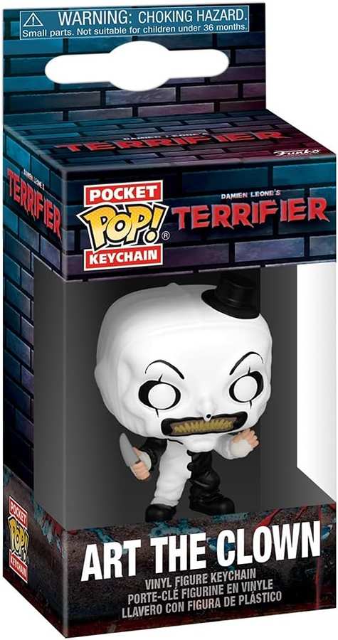 Pop Pocket Keychain Terrifier 1.50 Inch Figure - Art The Clown