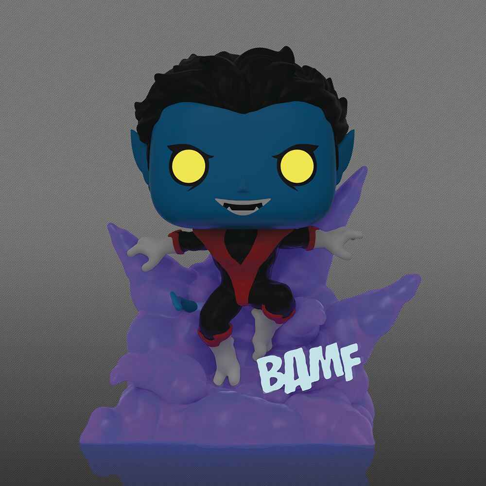 Pop Marvel 6 Inch Vinyl Figure - Nightcrawler Teleporting (Glow in The Dark) PX Exclusive #1124