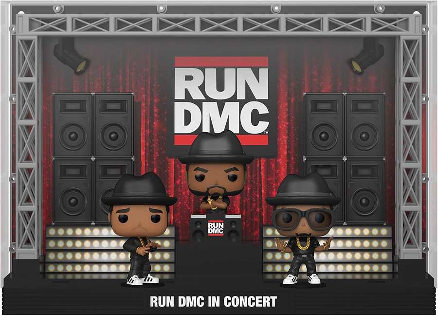 Pop Moment Deluxe Music 3.75 Inch Vinyl Figure - Run DMC in Concert Exclusive #01