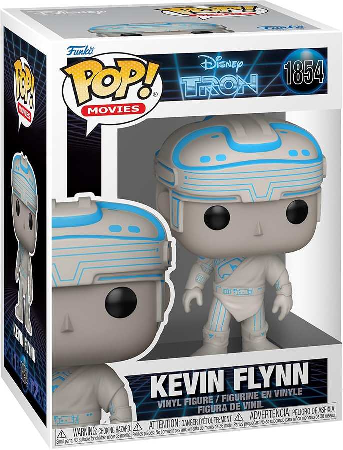 Pop Movies Disney Tron (1982) 3.75 Inch Vinyl Figure - Kevin Flynn #1854