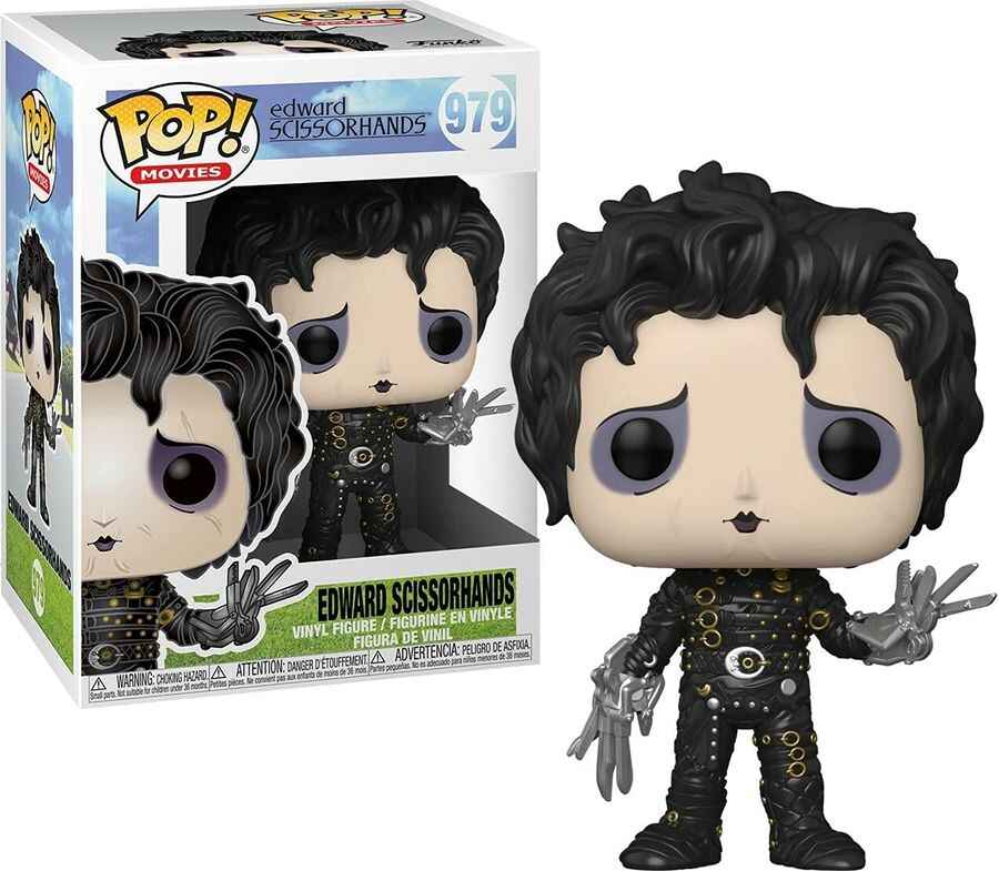 Pop Movies Edward Scissorhands 3.75" Vinyl Figure - Edward Scissorhands #979