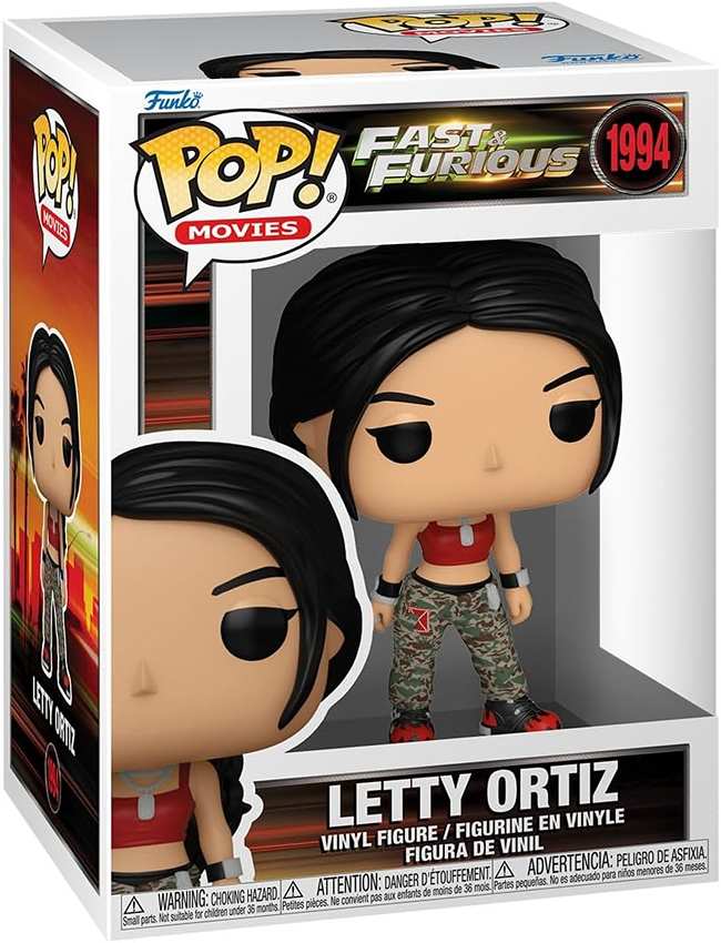 Pop Movies Fast and Furious 3.75 Inch Vinyl Figure - Letty Ortiz #1994