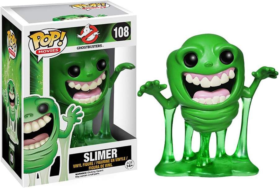 Pop Movies Ghostbusters 3.75 Inch Vinyl Figure - Slimer #108