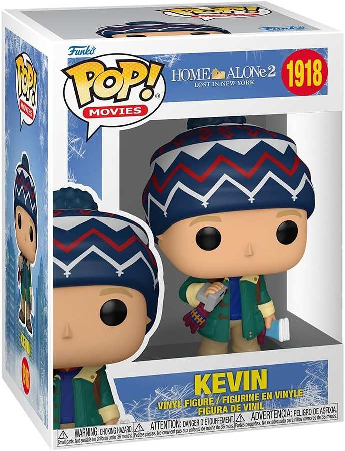 Pop Movies Home Alone 2 (Lost in New York) 3.75 Inch Vinyl Figure - Kevin #1918