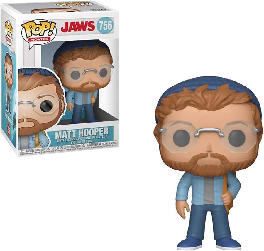 Pop Movies Jaws 3.75 Inch Vinyl Figure - Matt Hooper #756