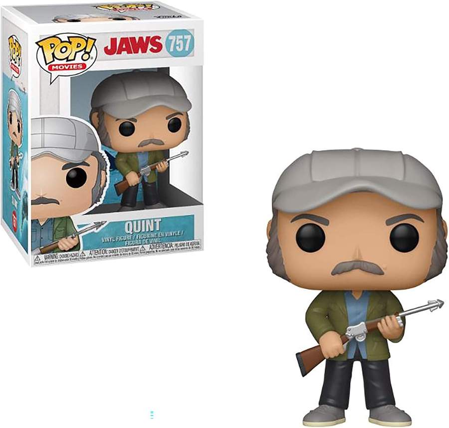 Pop Movies Jaws 3.75 Inch Vinyl Figure - Quint #757