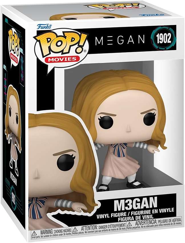 Pop Movies M3gan 3.75 Inch Vinyl Figure - Megan #1902