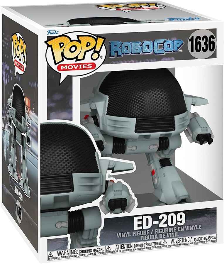 Pop Movies Robocop 6 Inch Vinyl Figure - ED-209 #1636