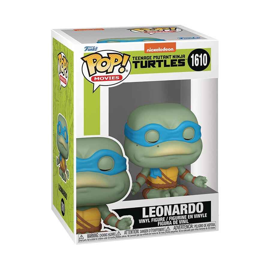 Pop Movies Teenage Mutant Ninja Turtles 3.75 Inch Vinyl Figure - Leonardo #1610