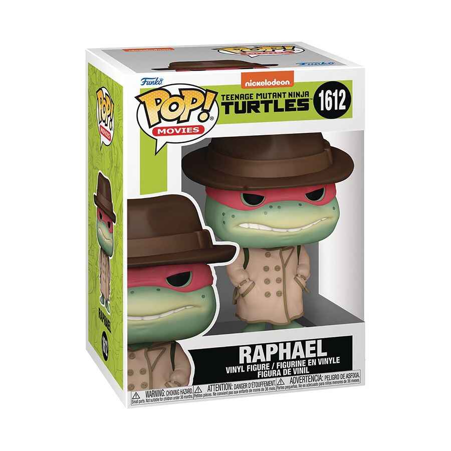 Pop Movies Teenage Mutant Ninja Turtles 3.75 Inch Vinyl Figure - Raphael #1612