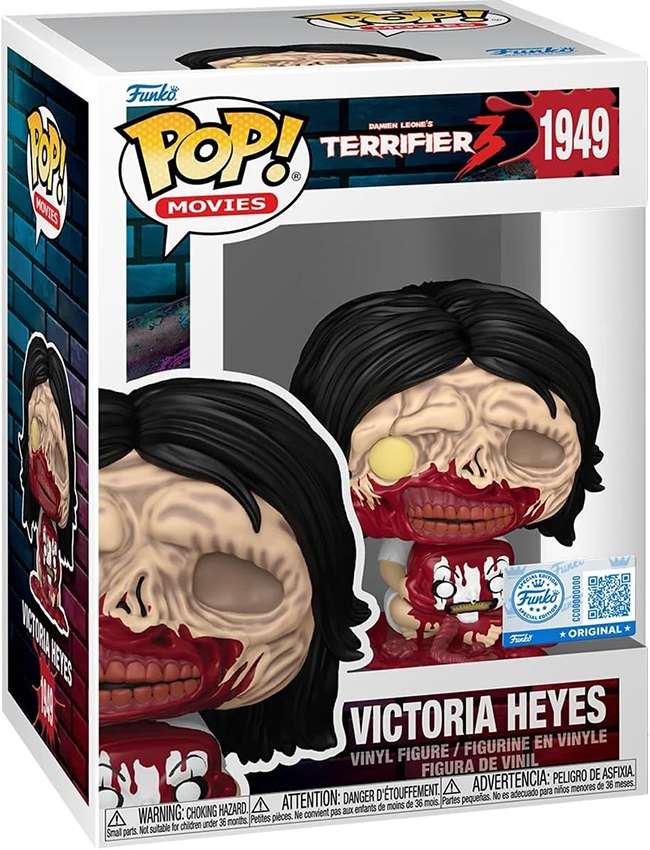 Pop Movies Terrifier 3.75 Inch Vinyl Figure - Victoria Heyes Exclusive #1949