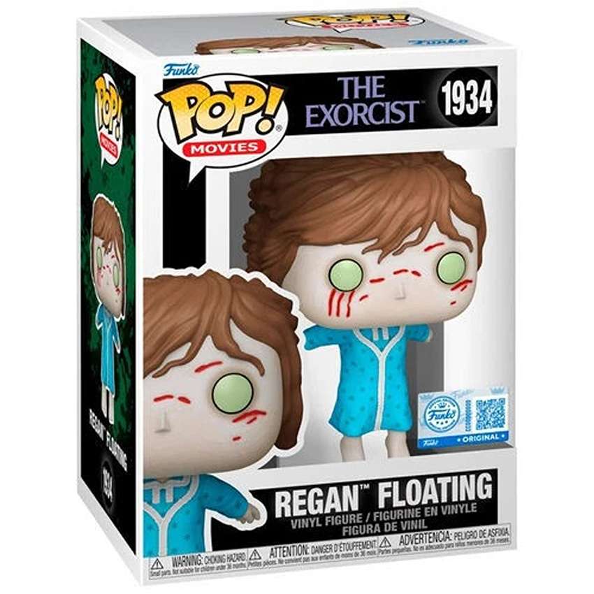 Pop Movies The Exorcist 3.75 Inch Vinyl Figure - Regan Floating Exclusive #1934