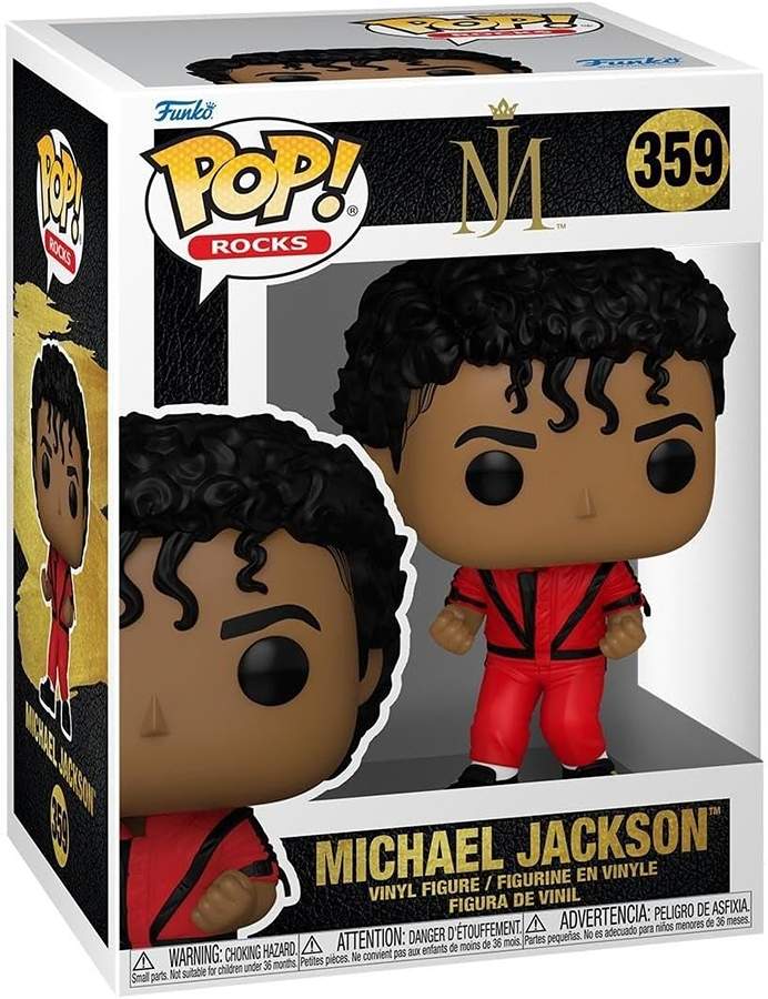 Pop Rocks Music 3.75 Inch Vinyl Figure - Michael Jackson (Thriller) #359
