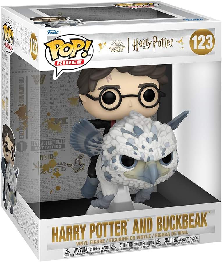 Pop Rides Harry Potter Prisoner of Azkaban 5.5 Inch Vinyl Figure - Harry Potter and Buckbeak #123