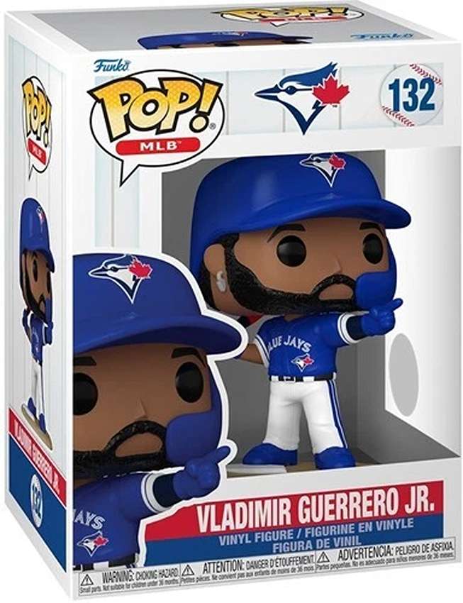 Pop Sports MLB Baseball 3.75 Inch Vinyl Figure - Vladimir Guerrero Jr. #132 Toronto Blue Jays