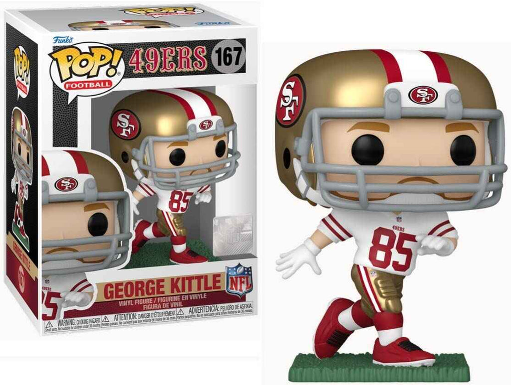 Pop Sports NFL Football 3.75 Inch Vinyl Figure - George Kittle #167 San Francisco 49ers