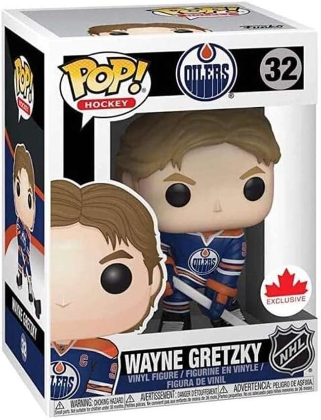 POP Sports NHL Hockey 3.75 Vinyl Figure - Wayne Gretzky (Edmonton Oilers) #32 Canada Exclusive