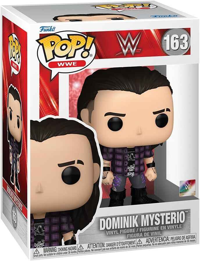 Pop Sports WWE Wrestling 3.75 Inch Vinyl Figure - Dominik Mysterio #163