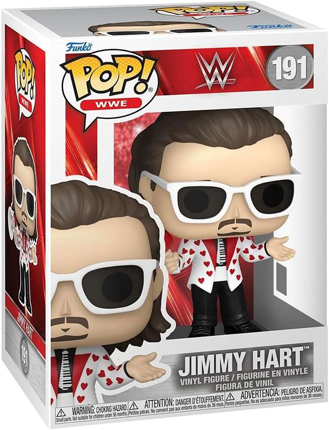 Pop Sports WWE Wrestling 3.75 Inch Vinyl Figure - Jimmy Hart #191