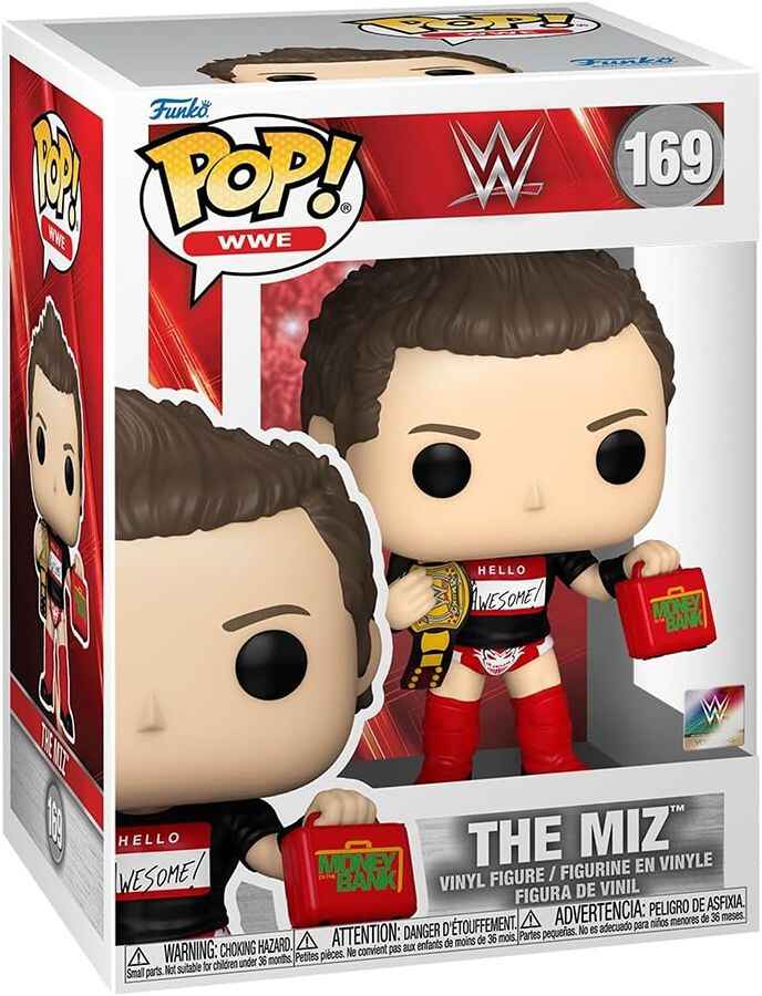 Pop Sports WWE Wrestling 3.75 Inch Vinyl Figure - The Miz (Anniversary) #169