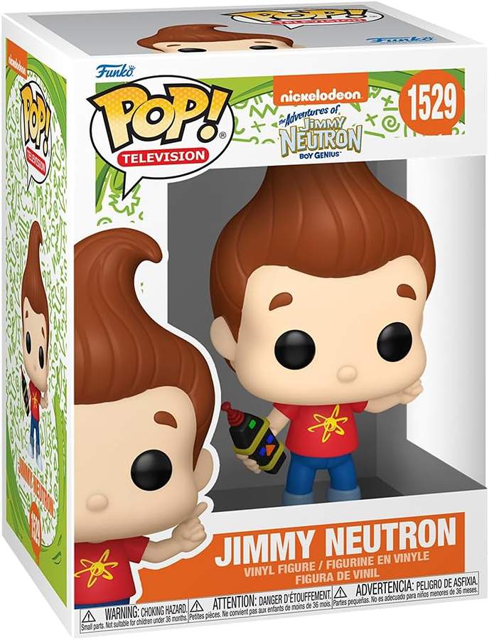 Pop Animation Jimmy Neutron Boy Genius 3.75 Inch Vinyl Figure - Jimmy Neutron #1529