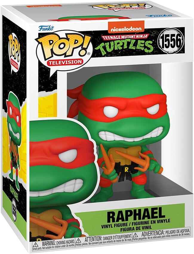 Pop Television Teenage Mutant Ninja Turtles 3.75 Inch Vinyl Figure - Raphael #1556