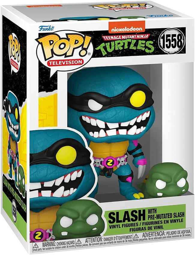 Pop Television Teenage Mutant Ninja Turtles 3.75 Inch Vinyl Figure - Slash with Pre-Mutated Slash #1558