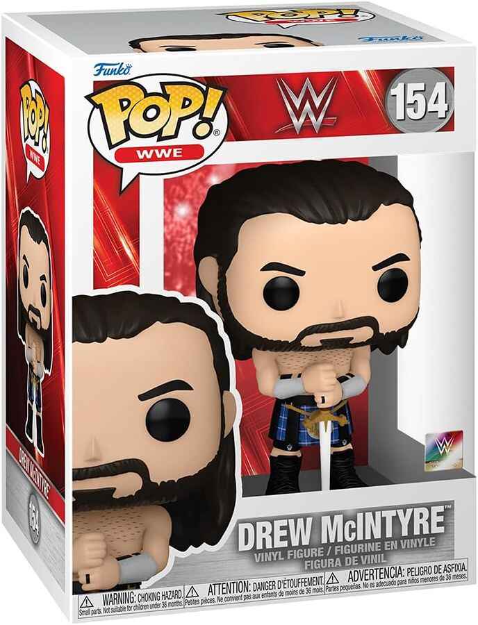 Pop Sports WWE Wrestling 3.75 Inch Vinyl Figure - Drew McIntyre #154