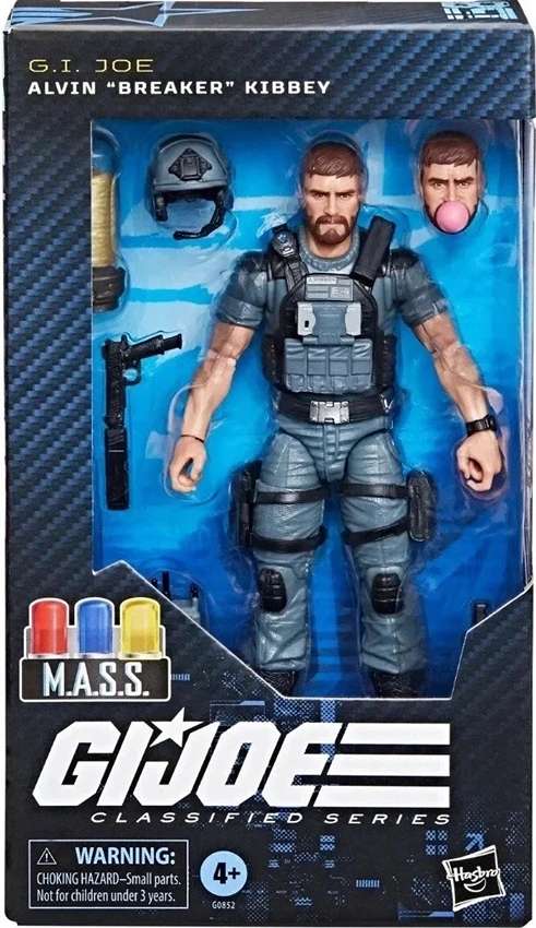 G.I. Joe Classified Series Alvin "Breaker" Kibbey 6 Inch Action Figure #158