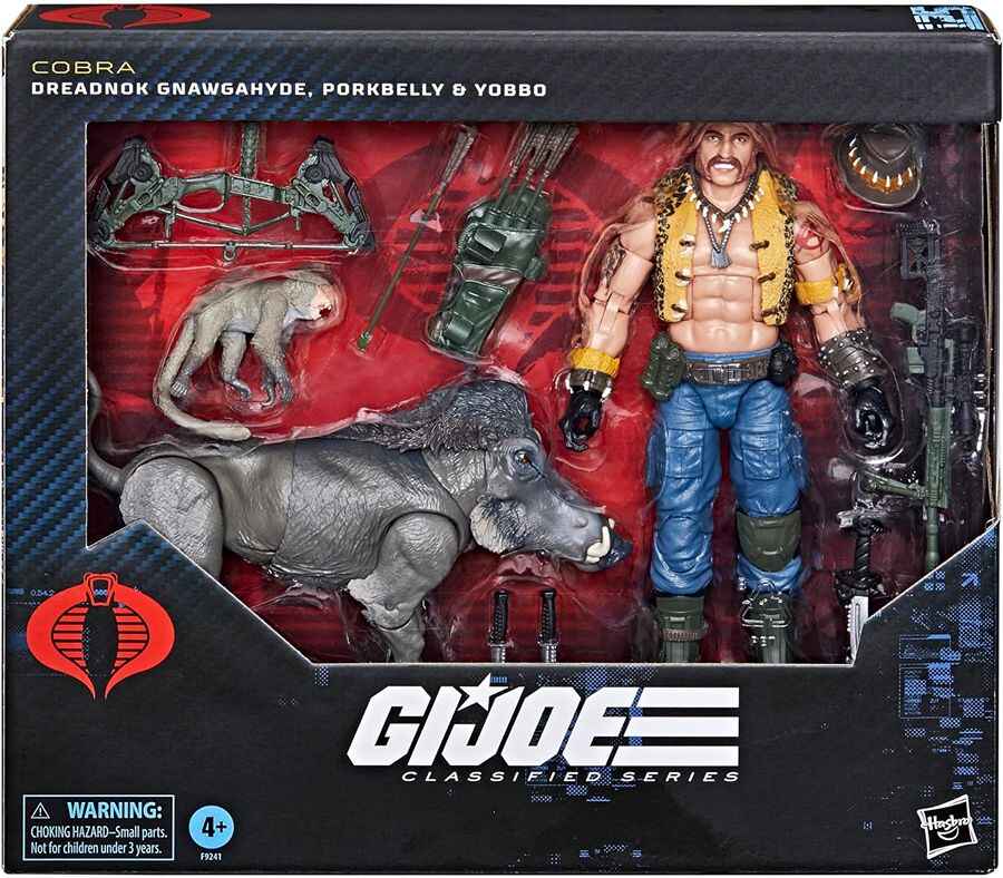 G.I. Joe Classified Series Dreadnok and Pets Porkbelly & Yobbo 6