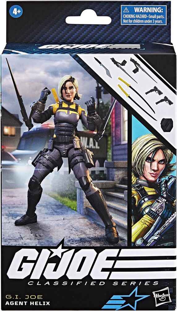 Figurine G.I. Joe Classified Series 15cm Agent Helix 104