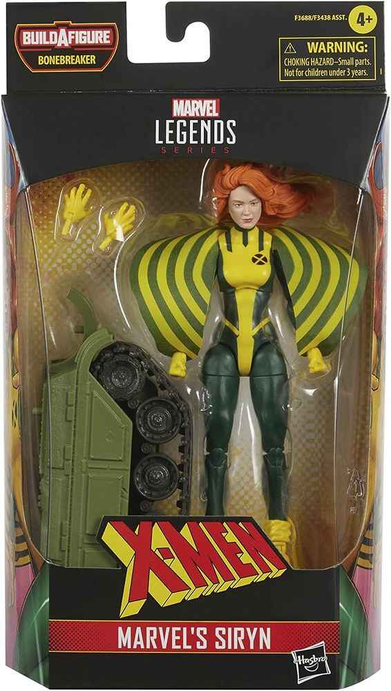 Marvel Legends X-Men Build a Figure Bonebreaker Marvel’s Siryn 6 Inch Action Figure