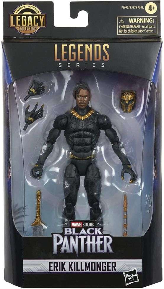 Marvel Legends Black Panther Legacy Collection Erik Killmonger 6 Inch Action Figure