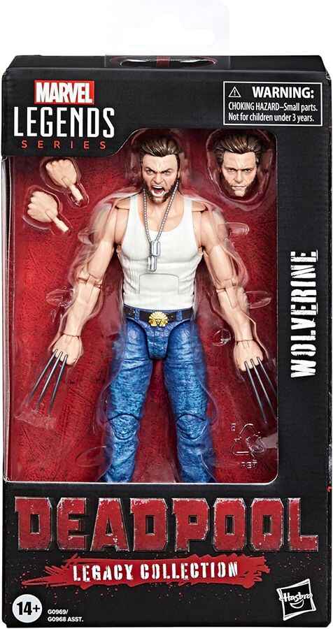 Marvel Legends Deadpool Legacy Collection Wolverine 6 Inch Action Figure