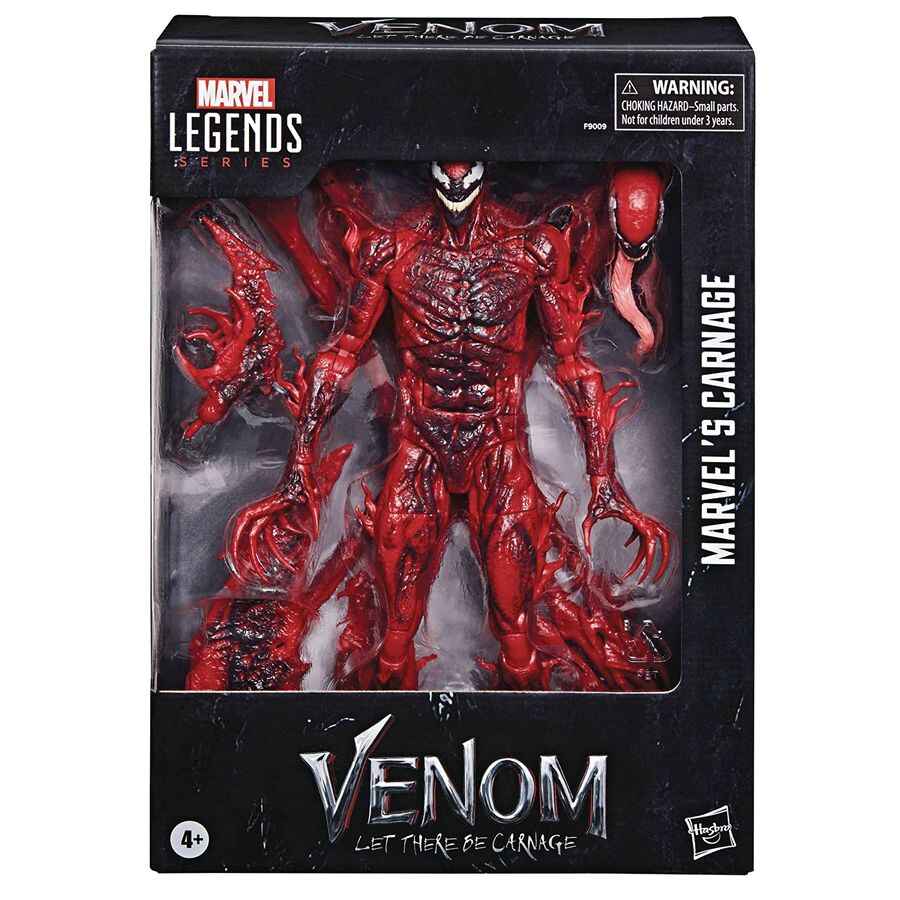 Marvel Legends Venom Let Be The Carnage Movie Carnage 6 Inch Action Figure