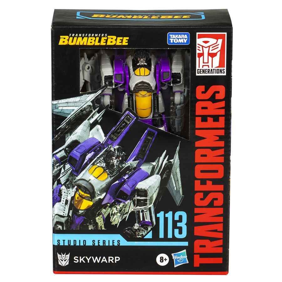 Transformers Studio Series Class Bumblebee Movie - Skywarp 6.5 Inch Action Figure