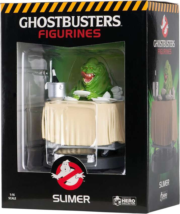 Ghostbusters Slimer Dining at The Food Trolley 1:16 Scale Figure