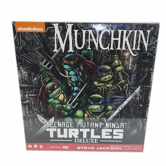 Munchkin Teenage Mutant Ninja Turtles Deluxe Edition Card Game