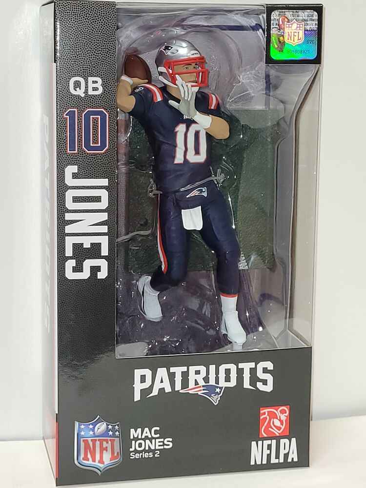 NFL Football Wave 2 Mac Jones New England Patriots 7 Inch Action Figure