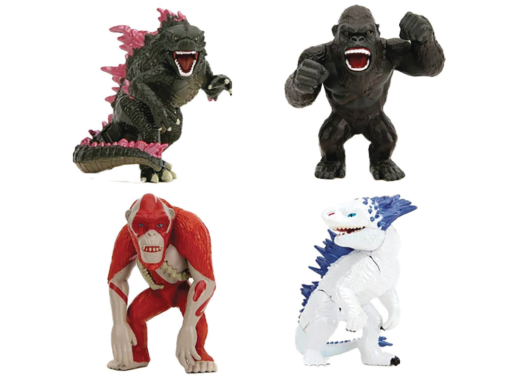 Godzilla X Kong The New Empire Movie Inch Metalfigs 4-Pack